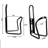 Hongu Portaborraccia per Bici alluminio leggero Bicicletta Porta Bo...
