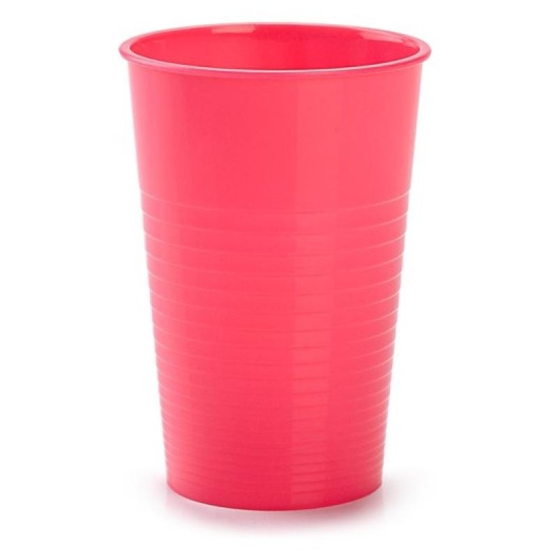 Plastic Forte Set 12 bicchieri plastica colorati bambini 360ml fest...