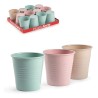 Plastic Forte Set 12 bicchieri plastica colorati bambini 120ml fest...