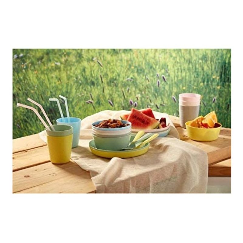 Plastic Forte Set 12 bicchieri plastica colorati bambini 120ml fest...