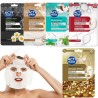 Acty Mask 3x MASCHERA VISO ACTY MASK HYDROGEL MASK Naturale Bio aci...