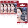 Acty Mask 5x MASCHERA VISO antirughe acido Ialuronico e collagene c...