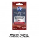 3x Crema viso occhiaie lifting con acido Ialuronico filler contorno occhi pelle