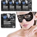 5x MASCHERA VISO CONTORNO OCCHI BLACK DIAMOND LIFTING IDRATANTE RIDUCE LE BORSE