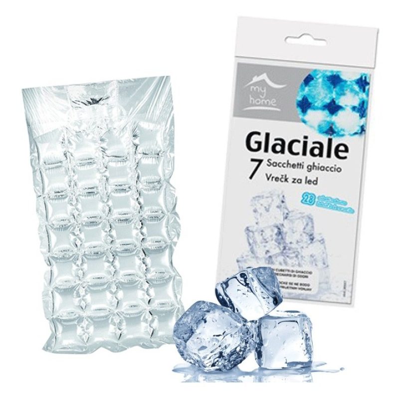 Hongu 84x BUSTE PER 2352 CUBETTI GHIACCIO SACCHETTI FREEZER SET MON...
