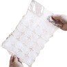 Hongu 84x BUSTE PER 2352 CUBETTI GHIACCIO SACCHETTI FREEZER SET MON...