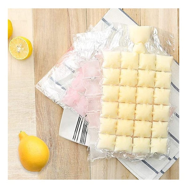 Hongu 84x BUSTE PER 2352 CUBETTI GHIACCIO SACCHETTI FREEZER SET MON...