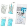 Hongu 84x BUSTE PER 2352 CUBETTI GHIACCIO SACCHETTI FREEZER SET MON...