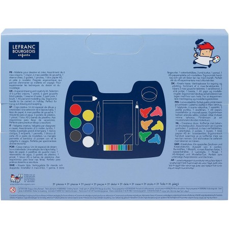 Kit disegno Colori Acqua Disegno Pittura Arte bambini set acquarelli matite 31px
