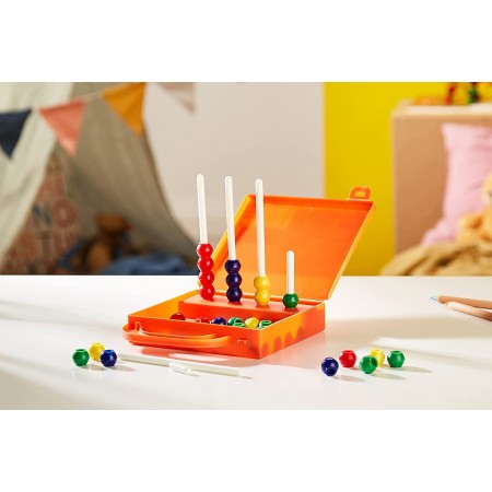 Valigetta Abaco colorata base Educativo Didattico Bambini scuola pallottoliere