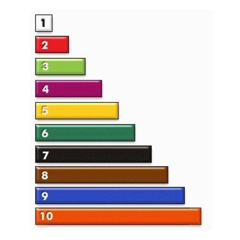 Harty VALIGETTA REGOLI COLORATI PEZZI 200 GIOCO DIDATTICO PER CALCO...