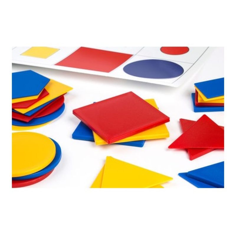 Harty Valigetta con Blocchi Logici in Plastica Gioco Didattico 48 p...