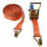 Fascia cinghia con tenditore portapacchi ganci a J uncino cricchetto 10M