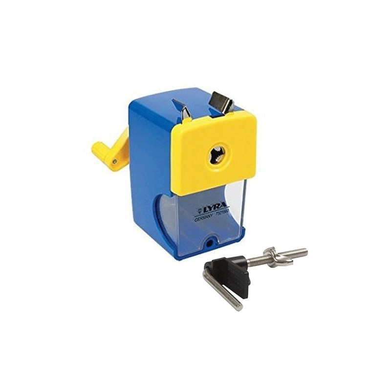 Temperino Temperamatite Da Tavolo A Manovella  ufficio cancelleria plastica lyra