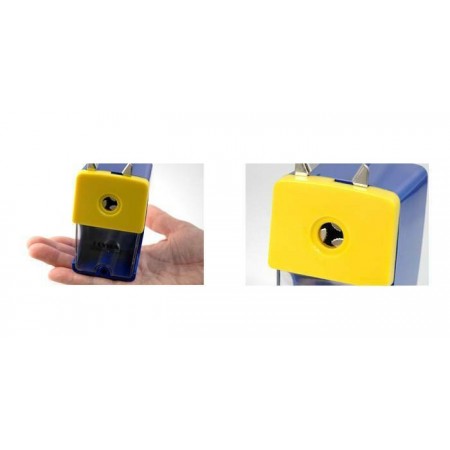 Temperino Temperamatite Da Tavolo A Manovella  ufficio cancelleria plastica lyra