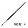 Giotto 12x Set Pennelli setola manico lungo pittura olio punta tond...