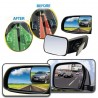 Set 2 specchietti specchi retrovisori auto camper roulotte rimorchio punto cieco