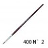 Giotto 12x Set Pennelli setola manico lungo pittura olio punta tond...