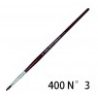 Giotto 12x Set Pennelli setola manico lungo pittura olio punta tond...