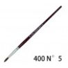 Giotto 12x Set Pennelli setola manico lungo pittura olio punta tond...
