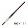 Giotto 12x Set Pennelli setola manico lungo pittura olio punta tond...