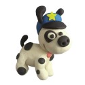 DIDO' Secchiello polizia pasta modellabile pongo FORMINE PERSONAGGI DA COSTRUIRE