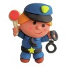 Didò DIDO' Secchiello polizia pasta modellabile pongo FORMINE PERSO...