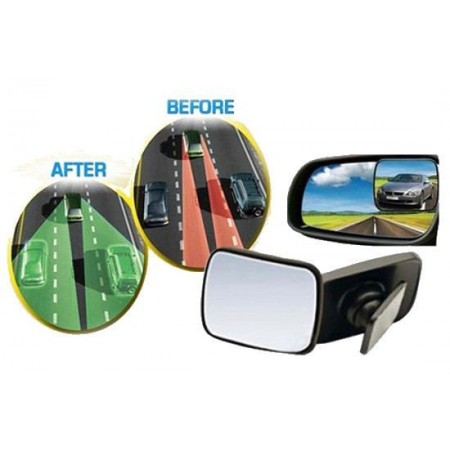 Set 2 specchietti specchi retrovisori auto camper roulotte rimorchio punto cieco