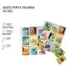 Sei Rota 662505 SET DA 20 BUSTE PORTA FIGURINE 6,5X9 SEI ROTA 9 TAS...