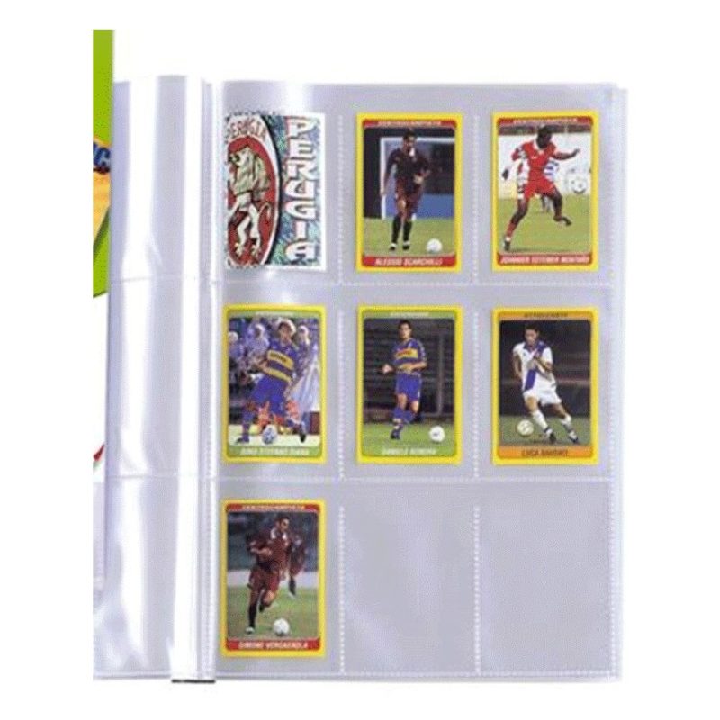 Sei Rota 662505 SET DA 20 BUSTE PORTA FIGURINE 6,5X9 SEI ROTA 9 TAS...