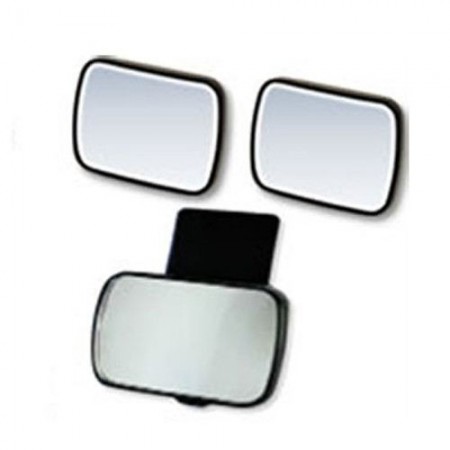 Set 2 specchietti specchi retrovisori auto camper roulotte rimorchio punto cieco