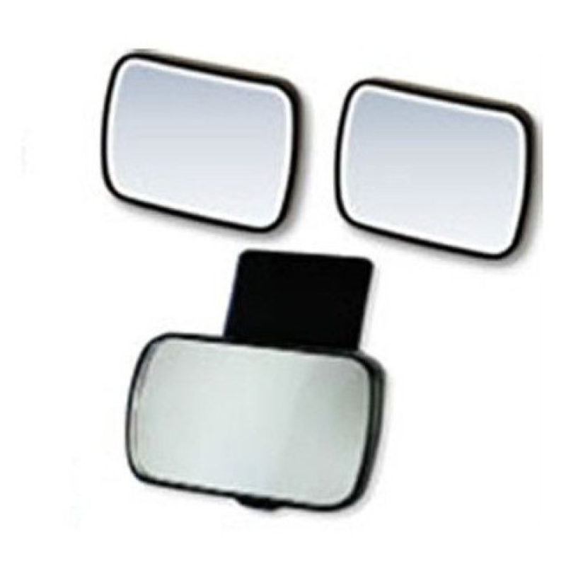 Set 2 specchietti specchi retrovisori auto camper roulotte rimorchio punto cieco