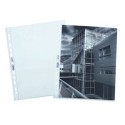 50 Buste a foratura universale A5 trasparenti raccoglitore ad anelli 15x21cm
