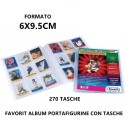 ALBUM DA 30 BUSTE PORTA FIGURINE COLLEZIONE 9 TASCHE ALBUM carte raccoglitore
