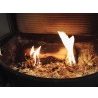 Prof 64x Accendifuoco Ecologico in Lana di Legno e Cera NATURALE no...