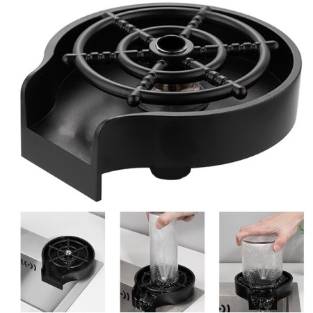 Rubinetto automatico pulisci sgrassa bicchieri Bar lavaggio vetro lavello cucina