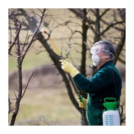 POMPA A PRESSIONE A SPALLA 8 LITRI IRRORAZIONE VAPORIZZATORE LANCIA  IRRIGATORE