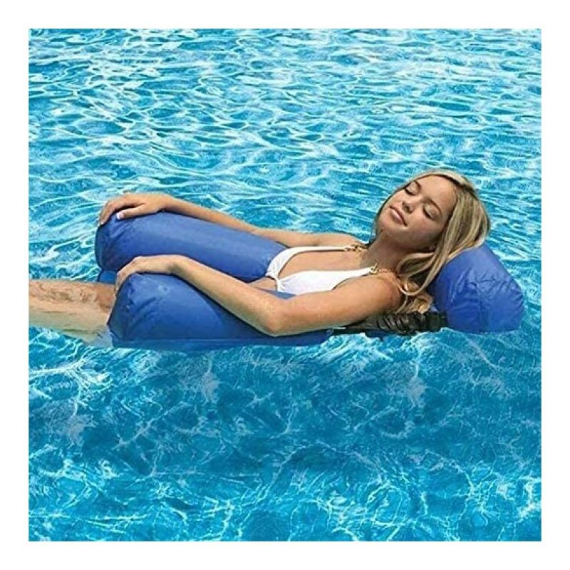 Hongu POLTRONA GONFIABILE GALLEGGIANTE PER MARE PISCINA LETTINO SED...
