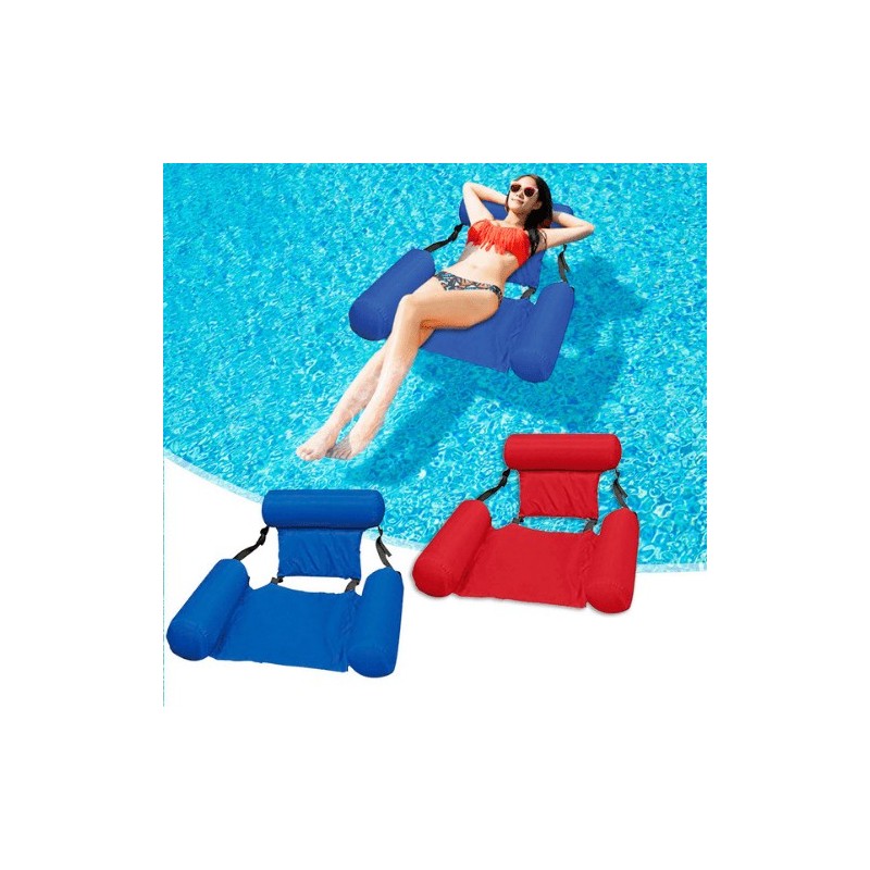 Lettino Poltrona Gonfiabile Per Mare E Piscina – Sedia Confort Galleggiante