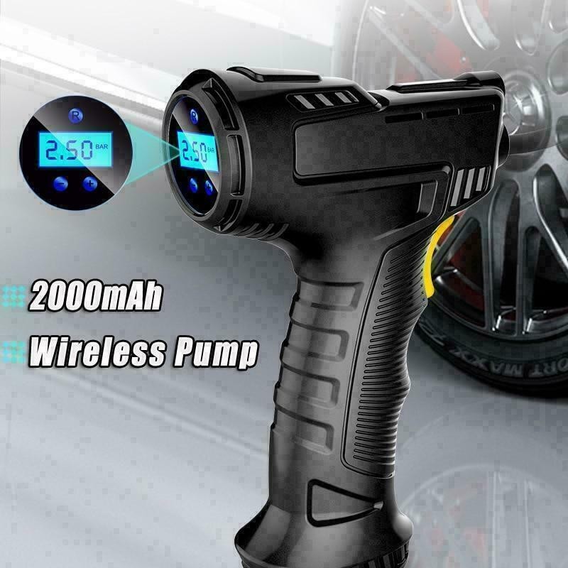 Compressore ad Aria per auto senza fili 120W gonfiatore per pneumat...