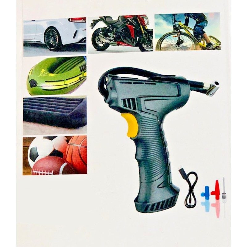 Compressore ad Aria per auto senza fili 120W gonfiatore per pneumat...