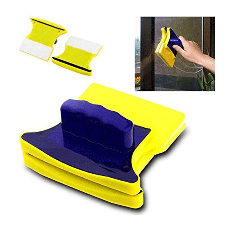 Lavavetri magnetico finestre vetro spazzola pulisci vetri spazzola pulitore lava