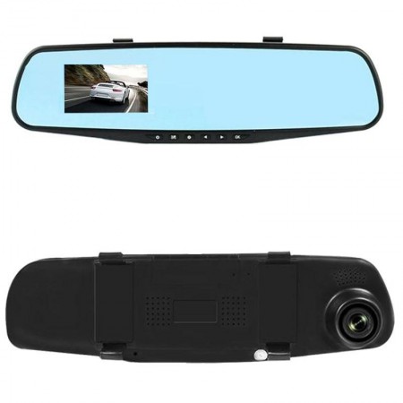 Specchietto retrovisore con telecamera scatola nera registrazione auto schermo