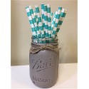 150x Cannucce di carta monouso 22cm x 6mm festa party compleanni cocktail bibite
