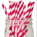 150x Cannucce di carta monouso 22cm x 6mm festa party compleanni cocktail bibite