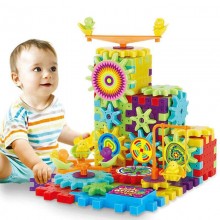 Puzzle toy gioco educativo centinaia combinazioni realizzabili costruzioni 81pc