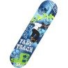 Hongu Skateboard rotelle bambini 45x13cm fantasia colorato skate le...