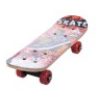 Hongu Skateboard rotelle bambini 45x13cm fantasia colorato skate le...