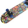 Hongu Skateboard rotelle bambini 45x13cm fantasia colorato skate le...