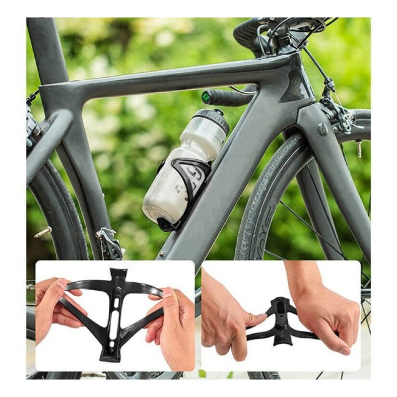 Hongu 2xPortaborraccia MTB per Bici Bicicletta CAGE in Plastica Res...